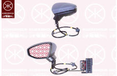 Vnější zpětné zrcátko KLOKKERHOLM 00491043