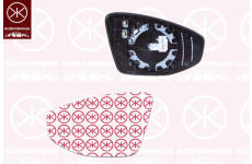 Sklo do zrcátka, vnější zrcátko KLOKKERHOLM 00491061