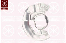 Ochranný plech proti rozstreku, Brzdový kotúč KLOKKERHOLM 0065375