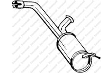 Střední tlumič výfuku KLOKKERHOLM 135-095