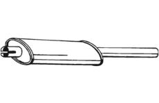 Predni tlumic vyfuku KLOKKERHOLM 135-591