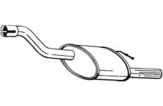 Zadní tlumič výfuku KLOKKERHOLM 154-379