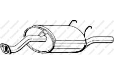 Zadní tlumič výfuku KLOKKERHOLM 163-727