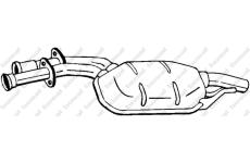 Střední tlumič výfuku KLOKKERHOLM 175-005