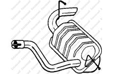 Zadní tlumič výfuku KLOKKERHOLM 175-431