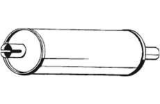 Střední tlumič výfuku KLOKKERHOLM 176-401