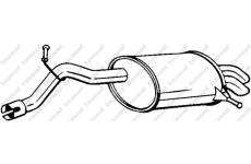 Zadní tlumič výfuku KLOKKERHOLM 190-193