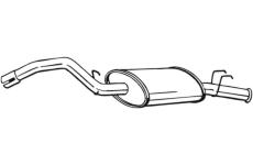 Zadní tlumič výfuku KLOKKERHOLM 200-977