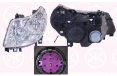 Hlavní světlomet KLOKKERHOLM 20970144