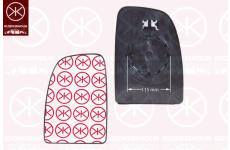 Sklo do zrcátka, vnější zrcátko KLOKKERHOLM 20971064