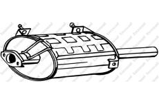 Zadní tlumič výfuku KLOKKERHOLM 219-093