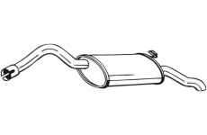 Zadní tlumič výfuku KLOKKERHOLM 220-659