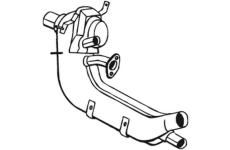 Predni tlumic vyfuku KLOKKERHOLM 233-002