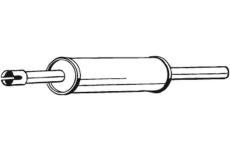 Predni tlumic vyfuku KLOKKERHOLM 233-303