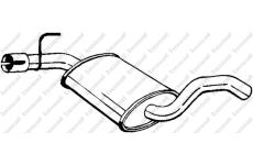 Střední tlumič výfuku KLOKKERHOLM 233-687