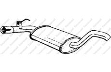 Střední tlumič výfuku KLOKKERHOLM 233-769