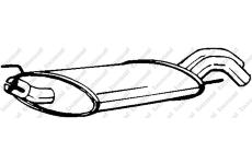 Zadní tlumič výfuku KLOKKERHOLM 233-715