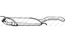 Zadní tlumič výfuku KLOKKERHOLM 233-761