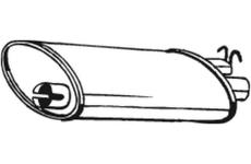 Zadní tlumič výfuku KLOKKERHOLM 235-945