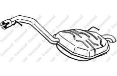 Zadní tlumič výfuku KLOKKERHOLM 235-187