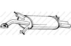 Zadní tlumič výfuku KLOKKERHOLM 235-217