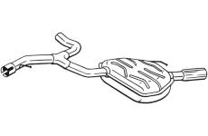 Zadní tlumič výfuku KLOKKERHOLM 235-929