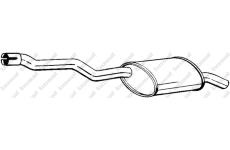 Zadní tlumič výfuku KLOKKERHOLM 247-259