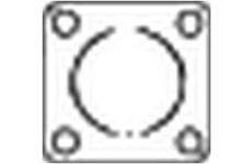 Těsnění, výfuková trubka KLOKKERHOLM 256-931