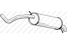 Zadní tlumič výfuku KLOKKERHOLM 279-757