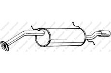 Zadní tlumič výfuku KLOKKERHOLM 278-077