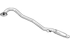 Zadní tlumič výfuku KLOKKERHOLM 278-549