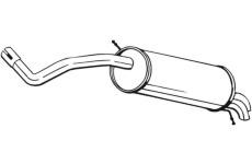 Zadní tlumič výfuku KLOKKERHOLM 279-537