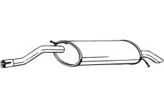 Zadní tlumič výfuku KLOKKERHOLM 278-527