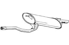 Zadní tlumič výfuku KLOKKERHOLM 282-085