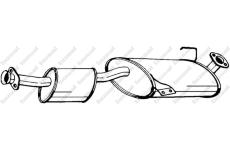 Střední tlumič výfuku KLOKKERHOLM 280-233