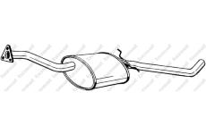 Střední tlumič výfuku KLOKKERHOLM 281-033