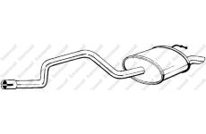 Zadní tlumič výfuku KLOKKERHOLM 281-043