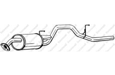Zadní tlumič výfuku KLOKKERHOLM 281-087