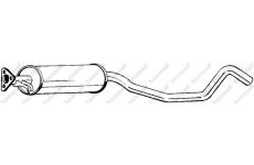 Střední tlumič výfuku KLOKKERHOLM 281-145