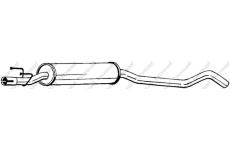 Střední tlumič výfuku KLOKKERHOLM 281-541