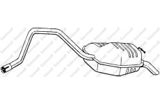 Zadní tlumič výfuku KLOKKERHOLM 281-633