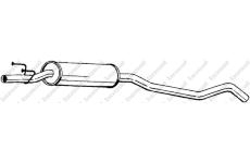 Střední tlumič výfuku KLOKKERHOLM 283-583