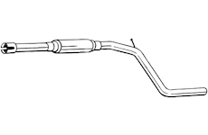 Střední tlumič výfuku KLOKKERHOLM 281-949