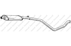 Střední tlumič výfuku KLOKKERHOLM 282-795