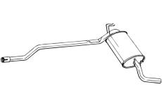 Zadní tlumič výfuku KLOKKERHOLM 283-073