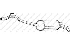 Zadní tlumič výfuku KLOKKERHOLM 283-483