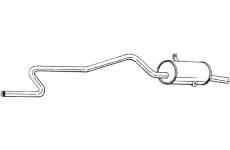 Zadní tlumič výfuku KLOKKERHOLM 283-701