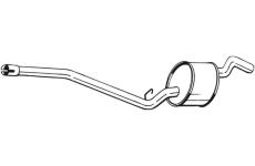 Střední tlumič výfuku KLOKKERHOLM 283-877