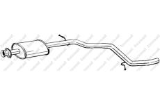 Střední tlumič výfuku KLOKKERHOLM 284-109