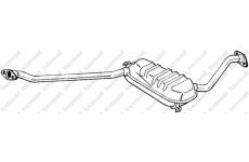 Střední tlumič výfuku KLOKKERHOLM 284-837